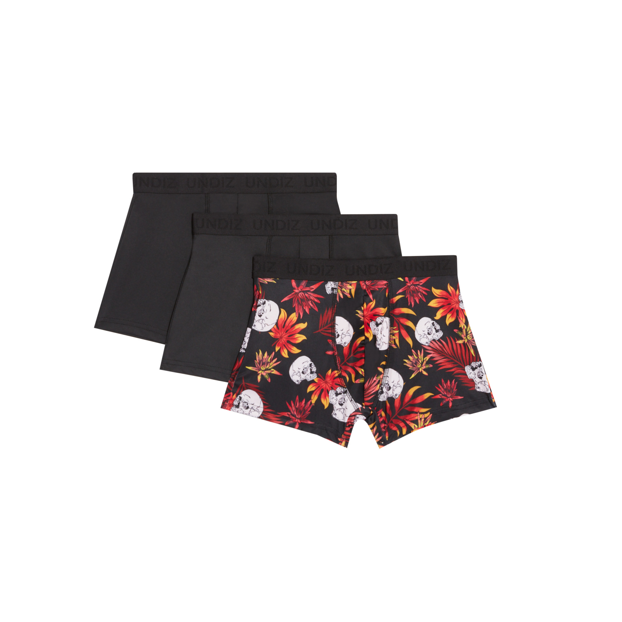 Lot de 3 boxers en microfibre