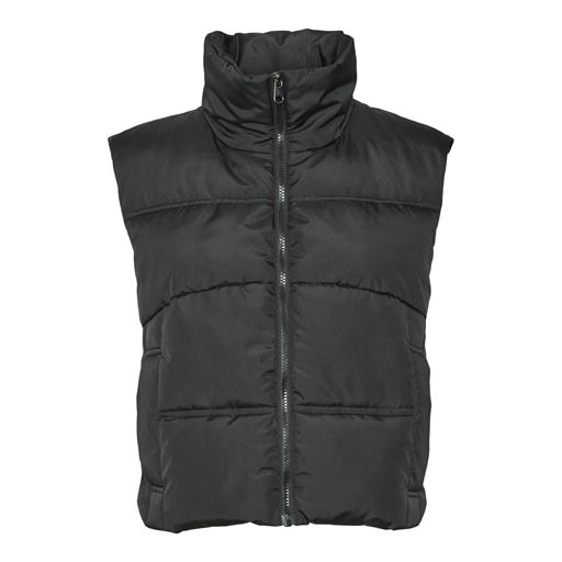 Vero Moda Klea Kort Vest, Black, XL