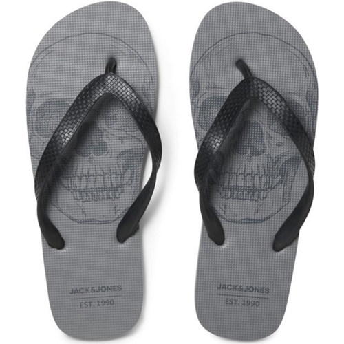 Jack & Jones - 12230627 JFWAUTHENTIC SKULL FLIP FLOP FROST GRAY Gris