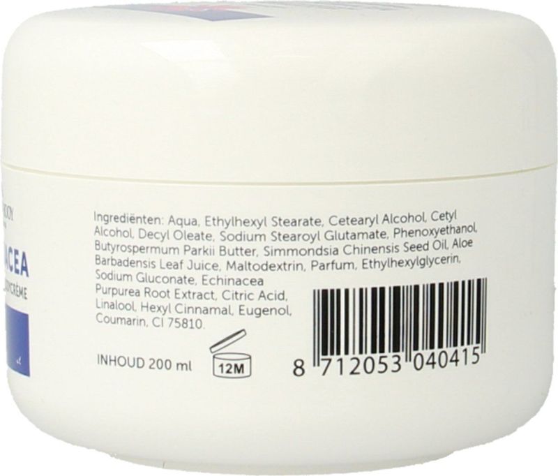 Jacob Hooy - Echinacea - Hand & Body Crème - Natuurlijk - 200ml