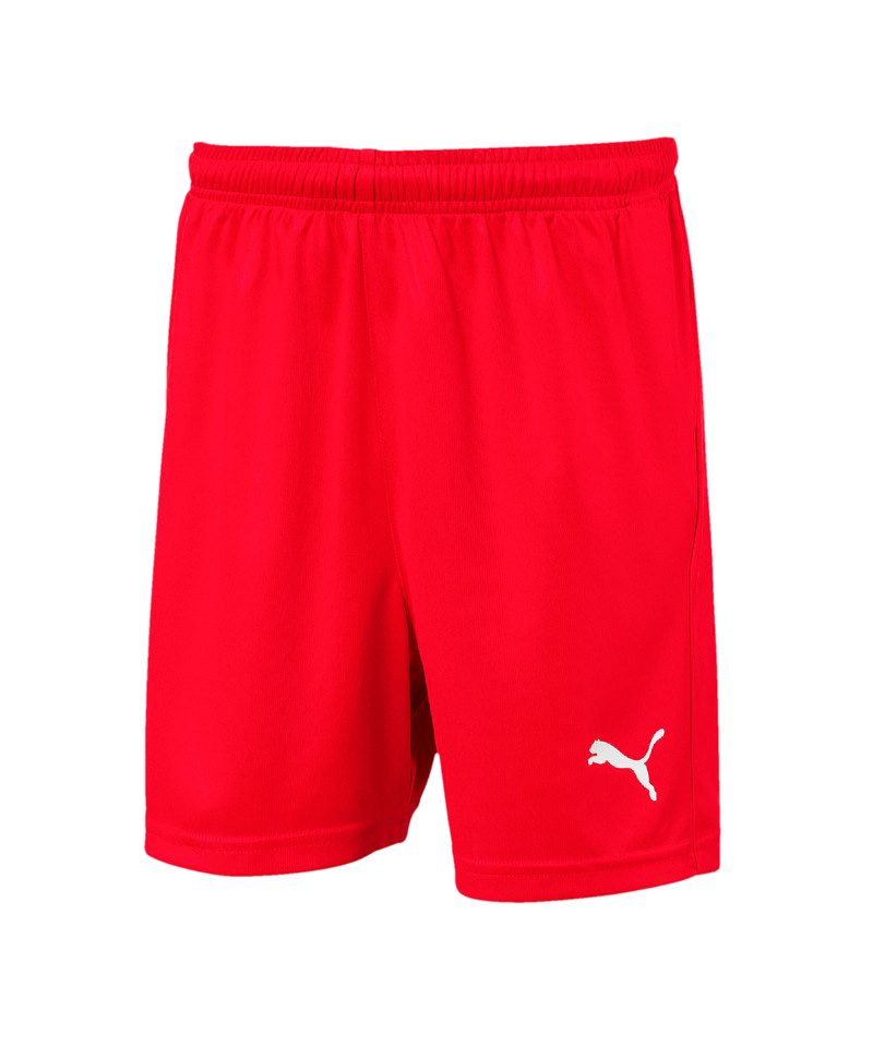 PUMA LIGA Core Short Kids Rot Weiss F01