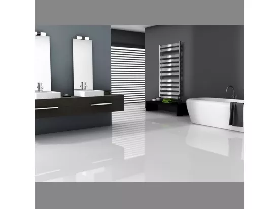 Radiateur Tharr de salle de bain chromé chauffage design moderne 500x950 mm