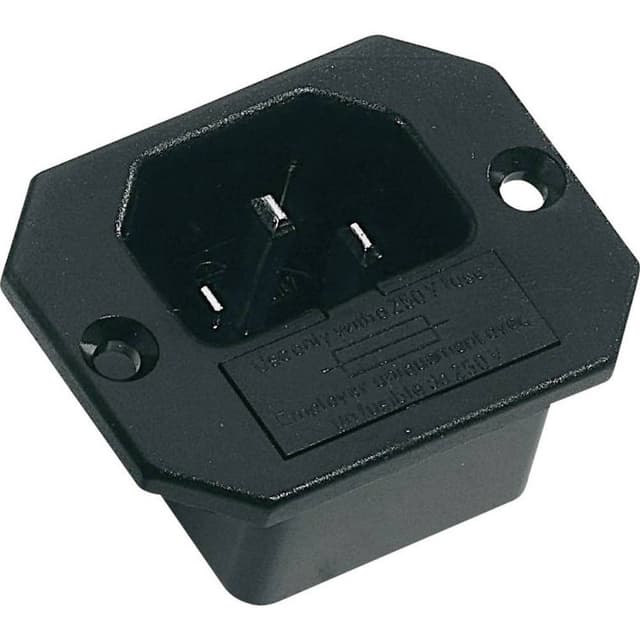 K & B 42R321111 IEC-stik 42R Stik, indbygning lodret