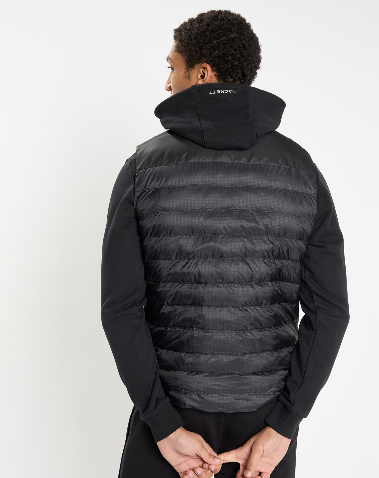 Hackett London Doudoune sans manches Aston Martin Racing noire