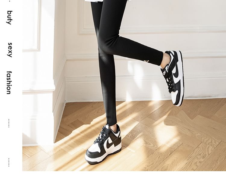 EFO - Legging met fleecevoering en letters