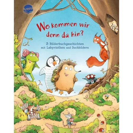 Arena Wo kommen wir denn da hin? 3 Bilderbuchgeschichten mit Labyrinthen und Suchbildern