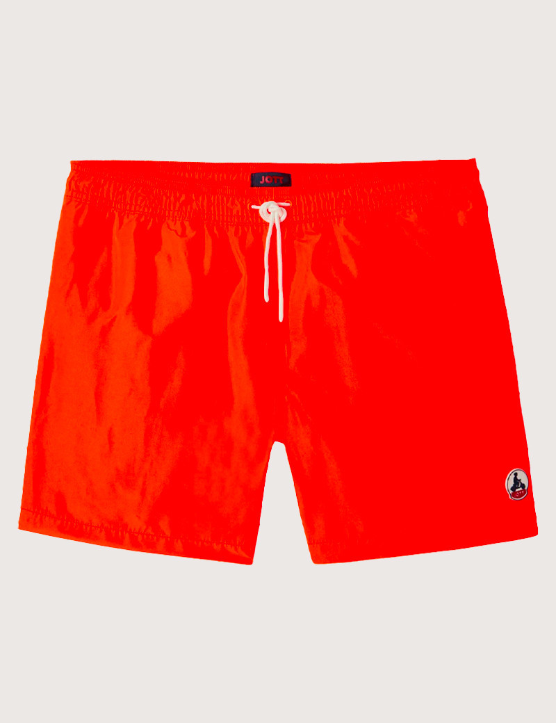JOTT MAILLOT DE BAIN HOMME BIARRITZ ORANGE FLUO