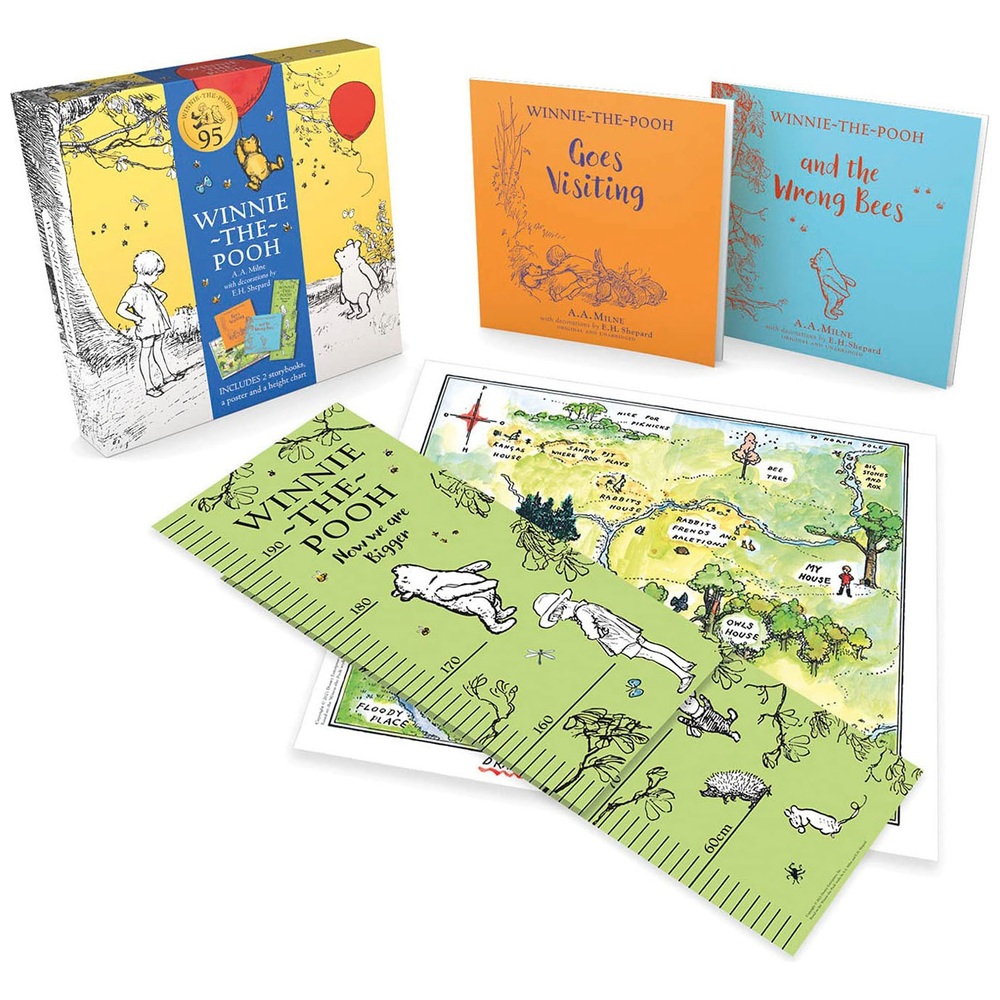 Winnie Puuh Buchgeschenkset mit 2 Bilderbüchern