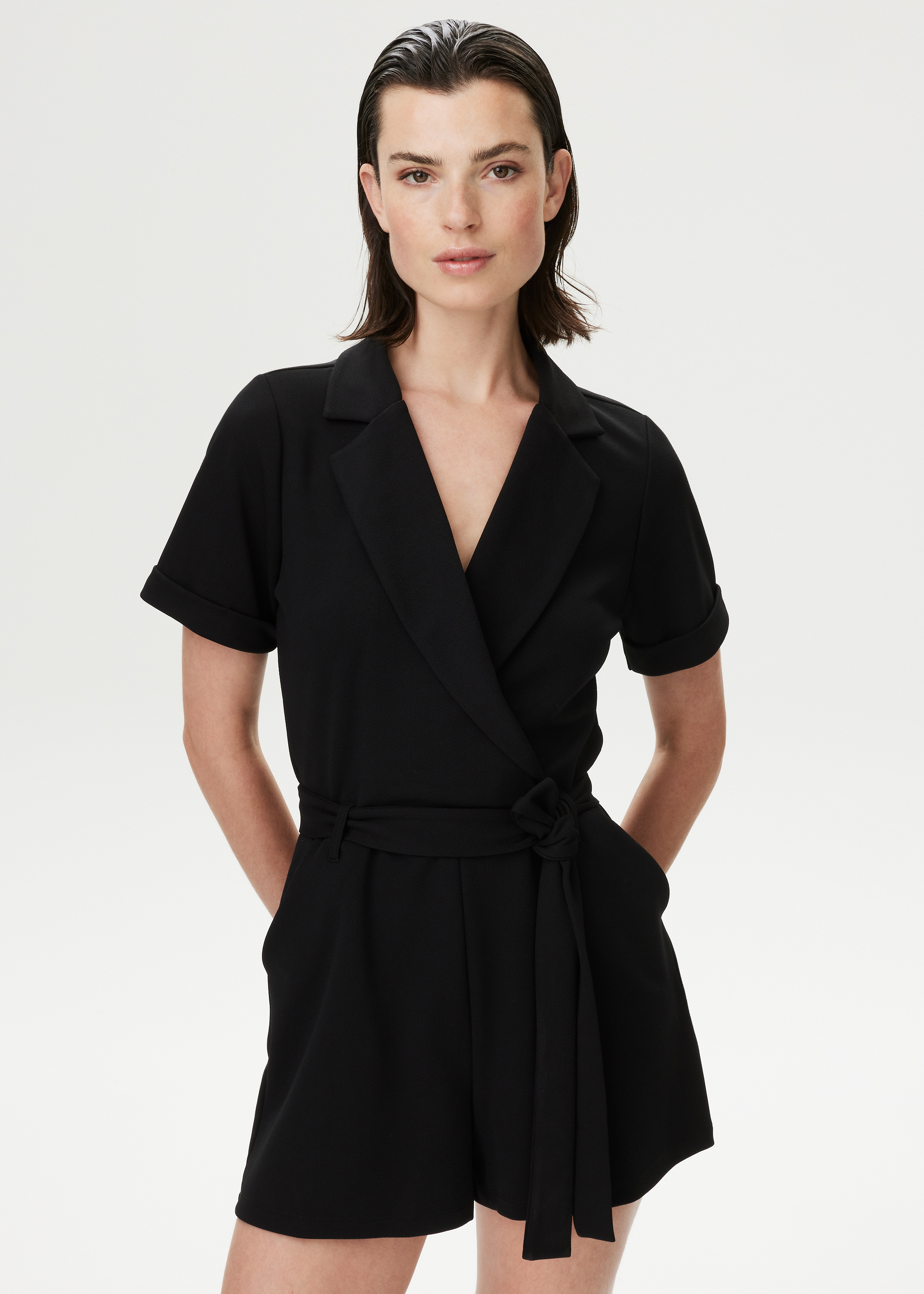 Playsuit met ceintuur