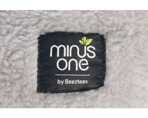 Beeztees Minus One Nox hondenbed, lichtgrijs, 48 x 37 x 18 cm