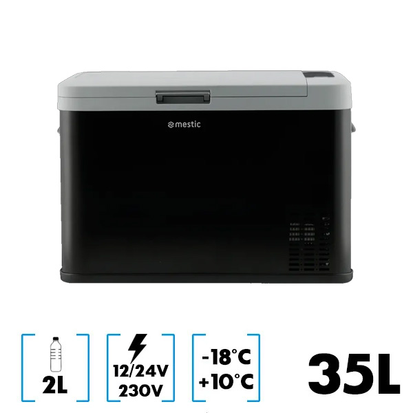 Glacière 35L à compression 12/24V et 230V MESTIC MCC-35 AC/DC