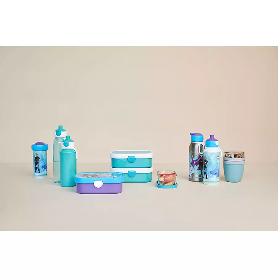 Mepal Pop-Up Trinkflasche + Flip-Up Ersatzdeckel Campus 400 ml pink