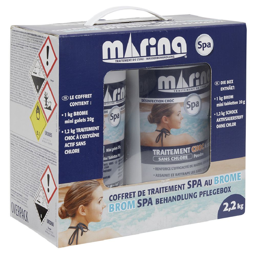 Coffret traitement brome spécial spa