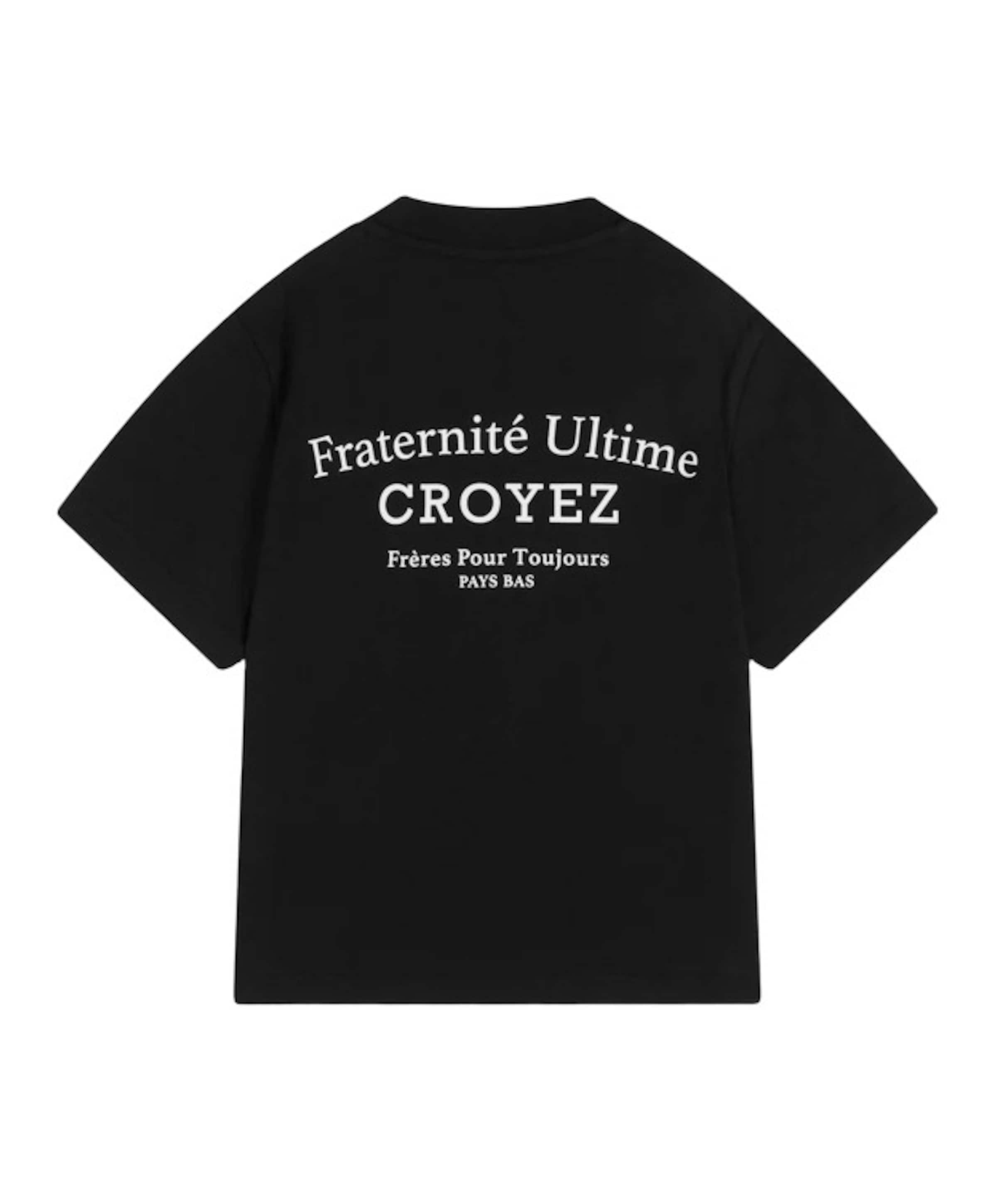 Croyez Mini Jongens T-shirt zwart