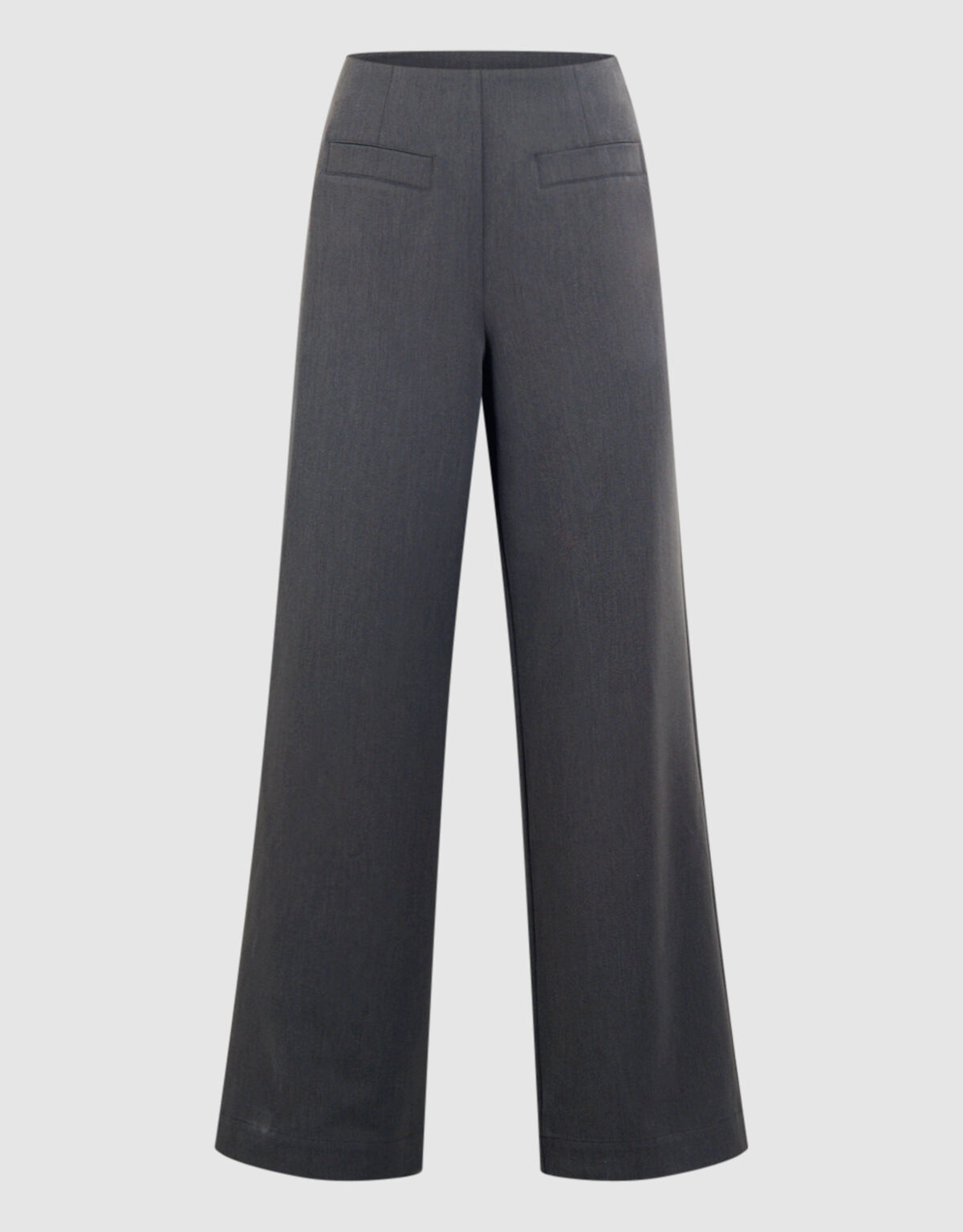 Wide Leg Pantalon Donkergrijs By Mieke