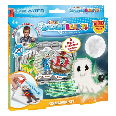 Craze Splash Beadys Schablonen Set Boys, 5er Set