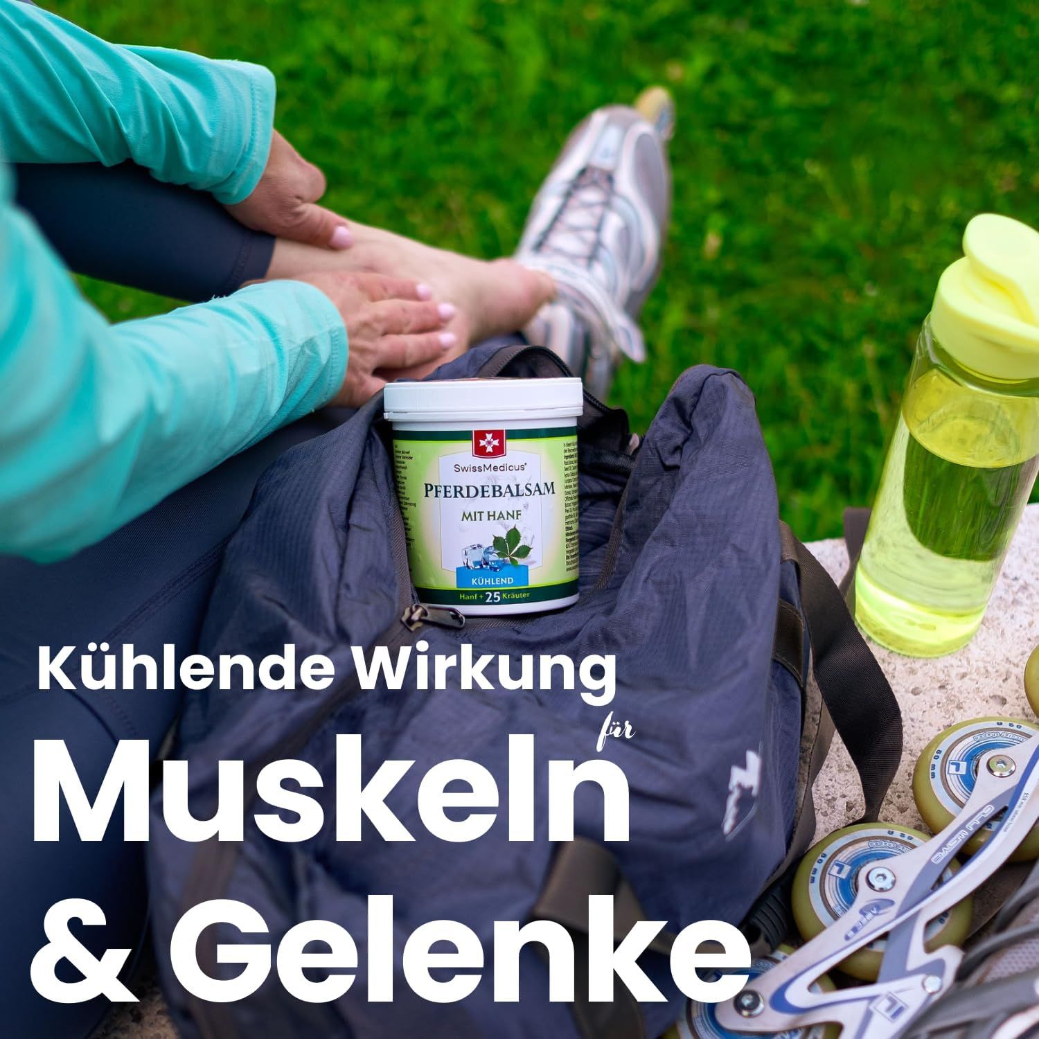 SwissMedicus Pferdebalsam mit Hanf Kühlend