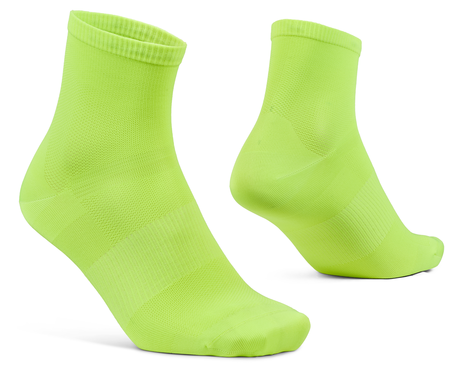 GripGrab Lightweight Airflow Strømper Neon Hi-Vis