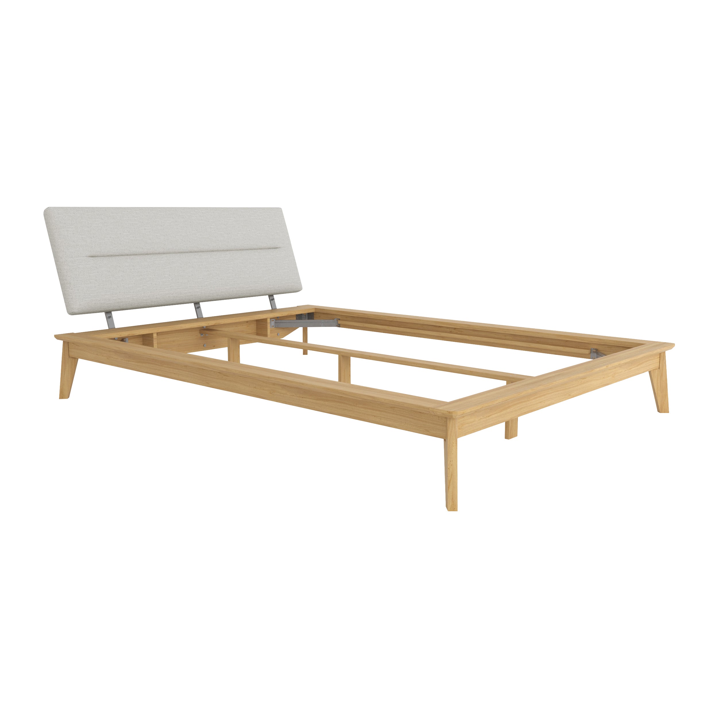 by fonQ Norre Bedframe 140 x 200 cm - Beige