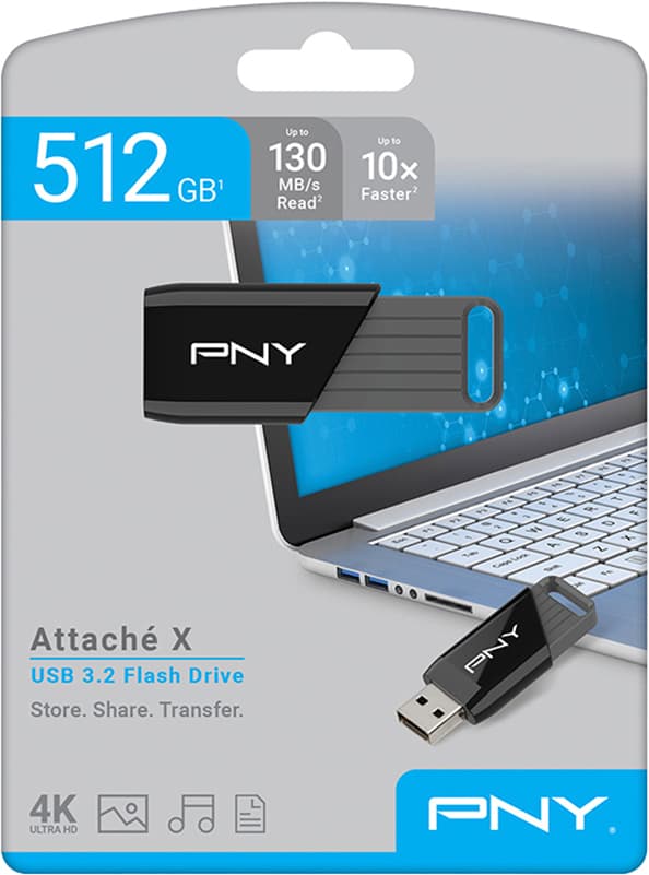 PNY Attache X USB 3.2 flash drive 512 GB