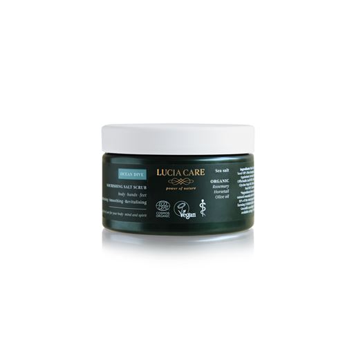 Lucia Care Nourishing Salt Scrub, Ocean Dive, 200 ml