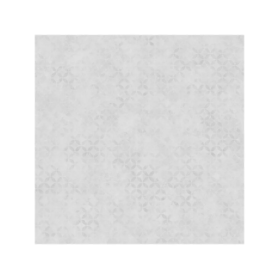 Dutch Wallcoverings - Hexagone dessin zilver/grijs - 0,53x10,05m