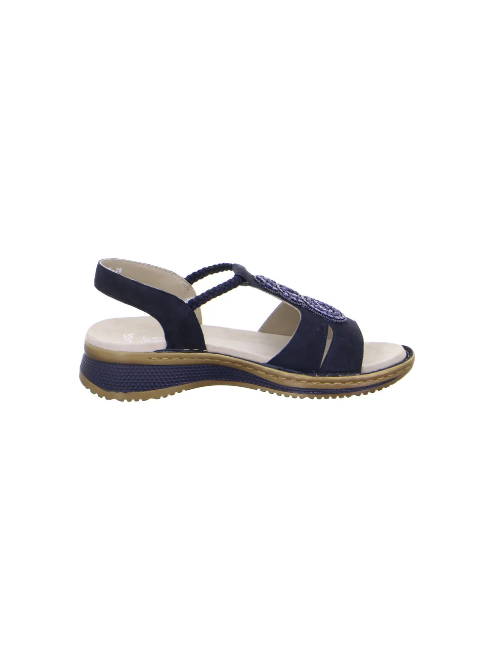 Sandalette Hawaii blau