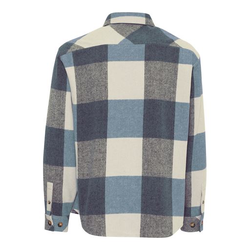 Solid Manheim Skjorte, Faded Denim, XL