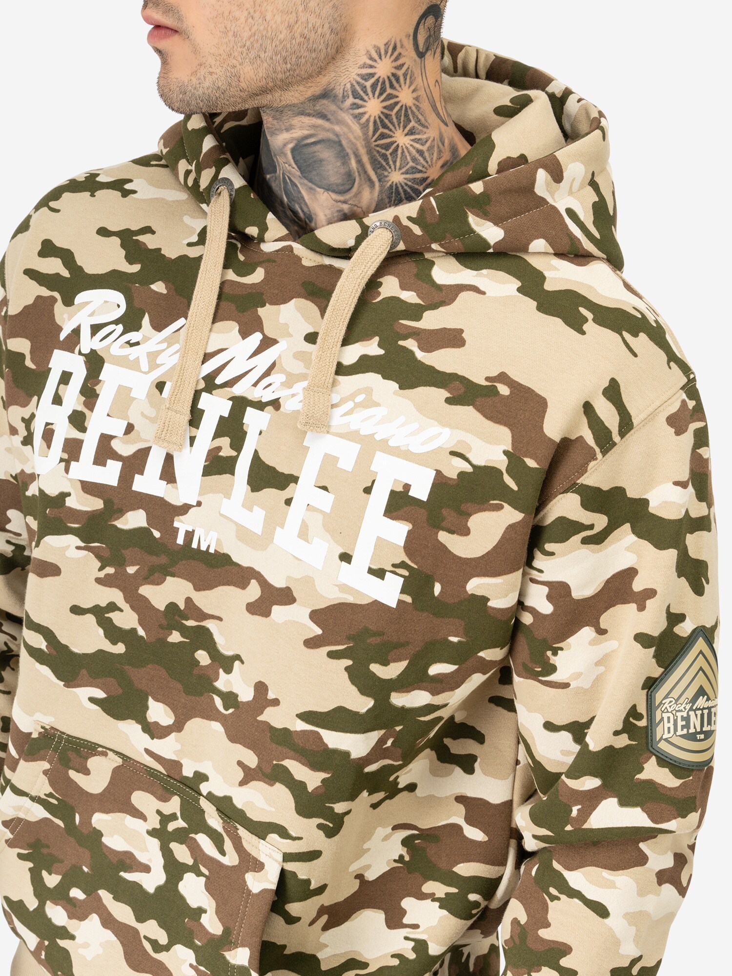 BENLEE Herren Kapuzensweatshirt normale Passform CARLYN