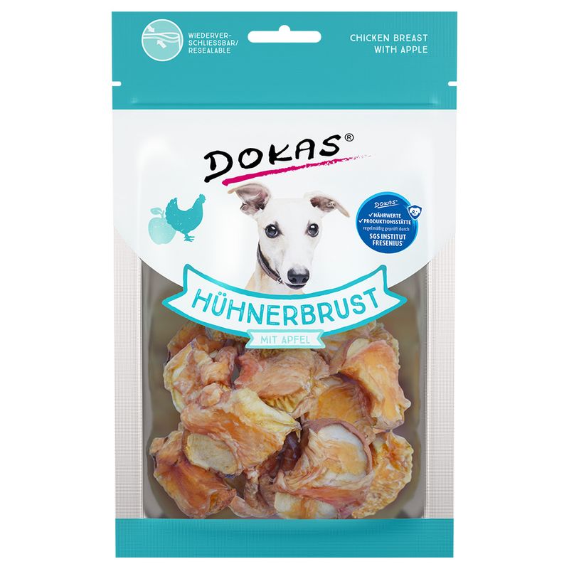 Friandises Dokas, poulet & pomme
