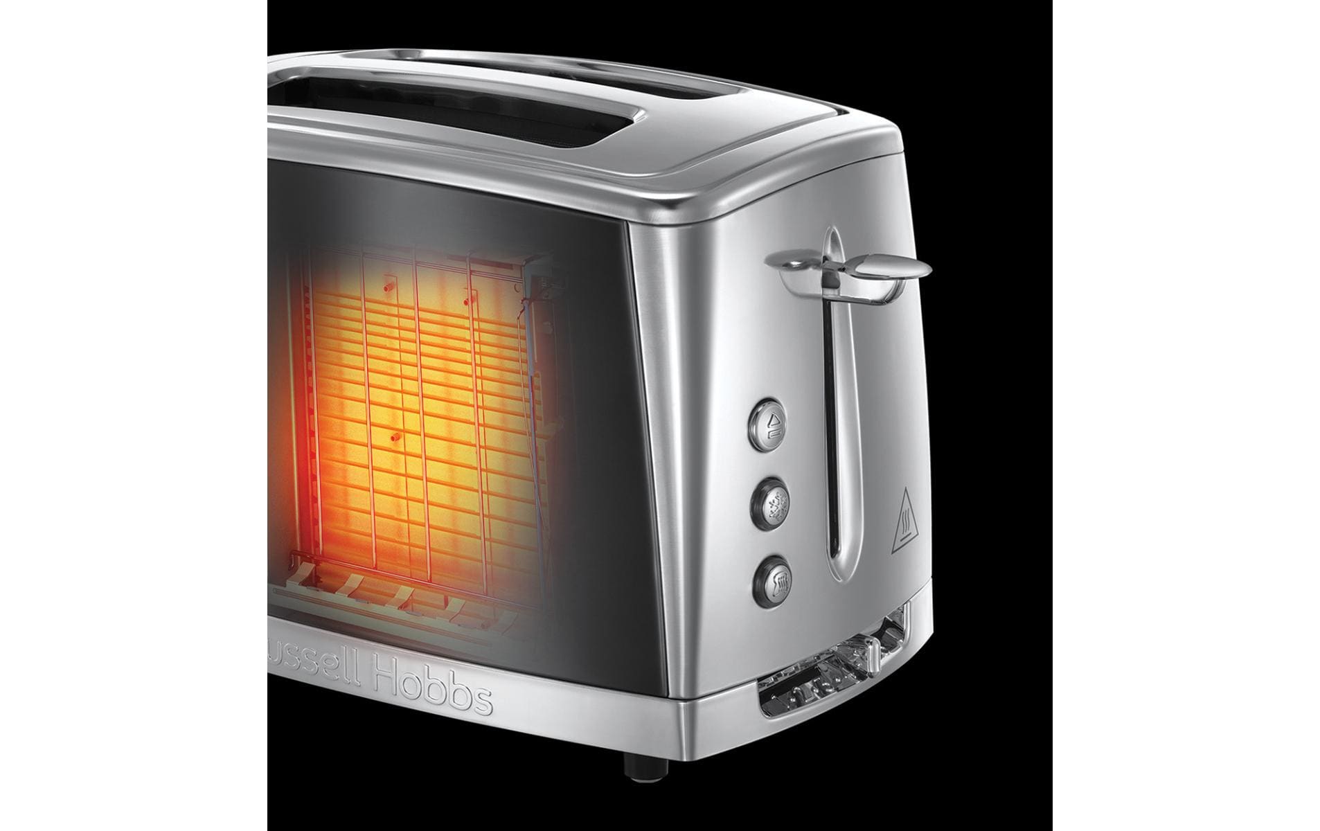 Toaster Luna Moonlight Grey2-Scheiben-Toaster