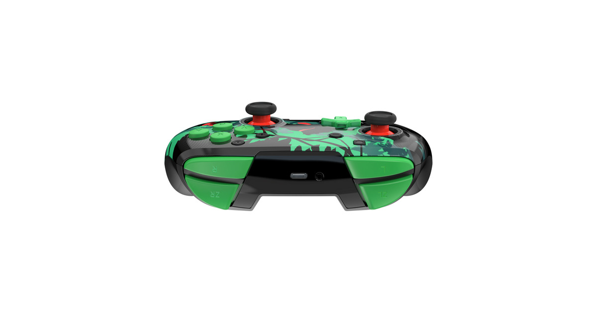Turtle BeachRematch draadloze gamingcontroller – Donkey Kong  (Zwart/groen, Nintendo Switch, Nintendo Switch Lite, Nintendo Switch - OLED-model, Nintendo Switch 2)