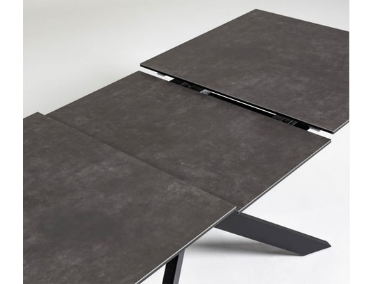 LF - Table de salle à manger Atminda table extensible céramique 160/210 x 90 cm