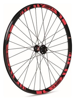 Roue VTT Gurpil Sl20 27.5´´ Disque VTT Roue avant Noir 15 X 110 MmRouge