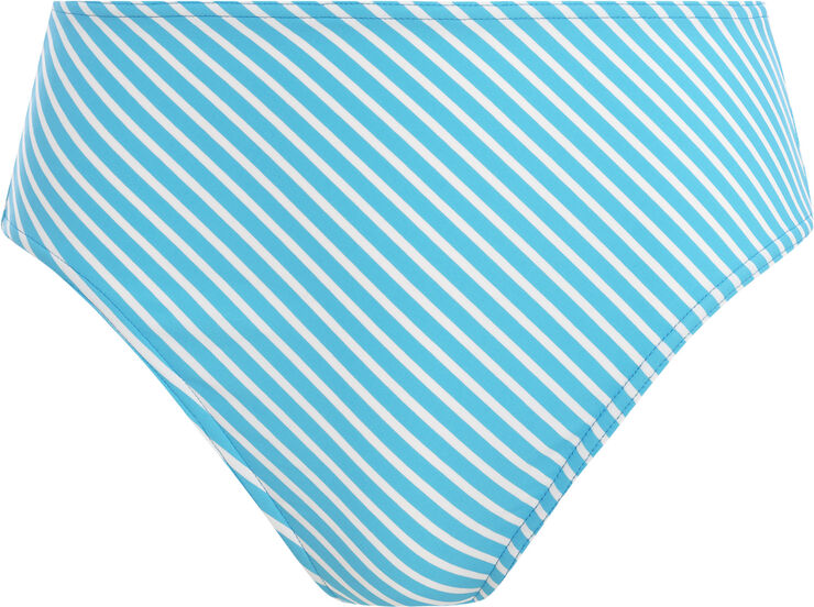 Freya JEWEL COVE HIGH WAIST BIKINI BRIEF Stripe turquoise