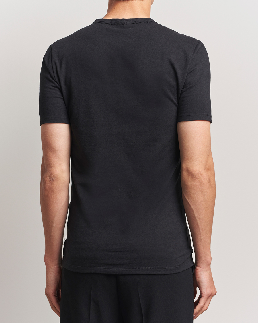 Calvin Klein 3-Pack Cotton Stretch V-Neck T-Shirt Black