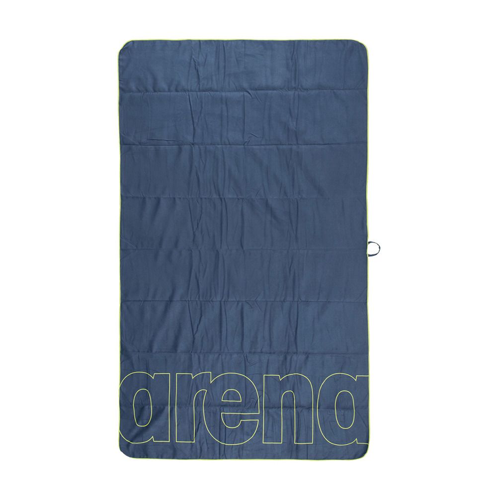 Arena SMART PLUS - Serviette navy/lime
