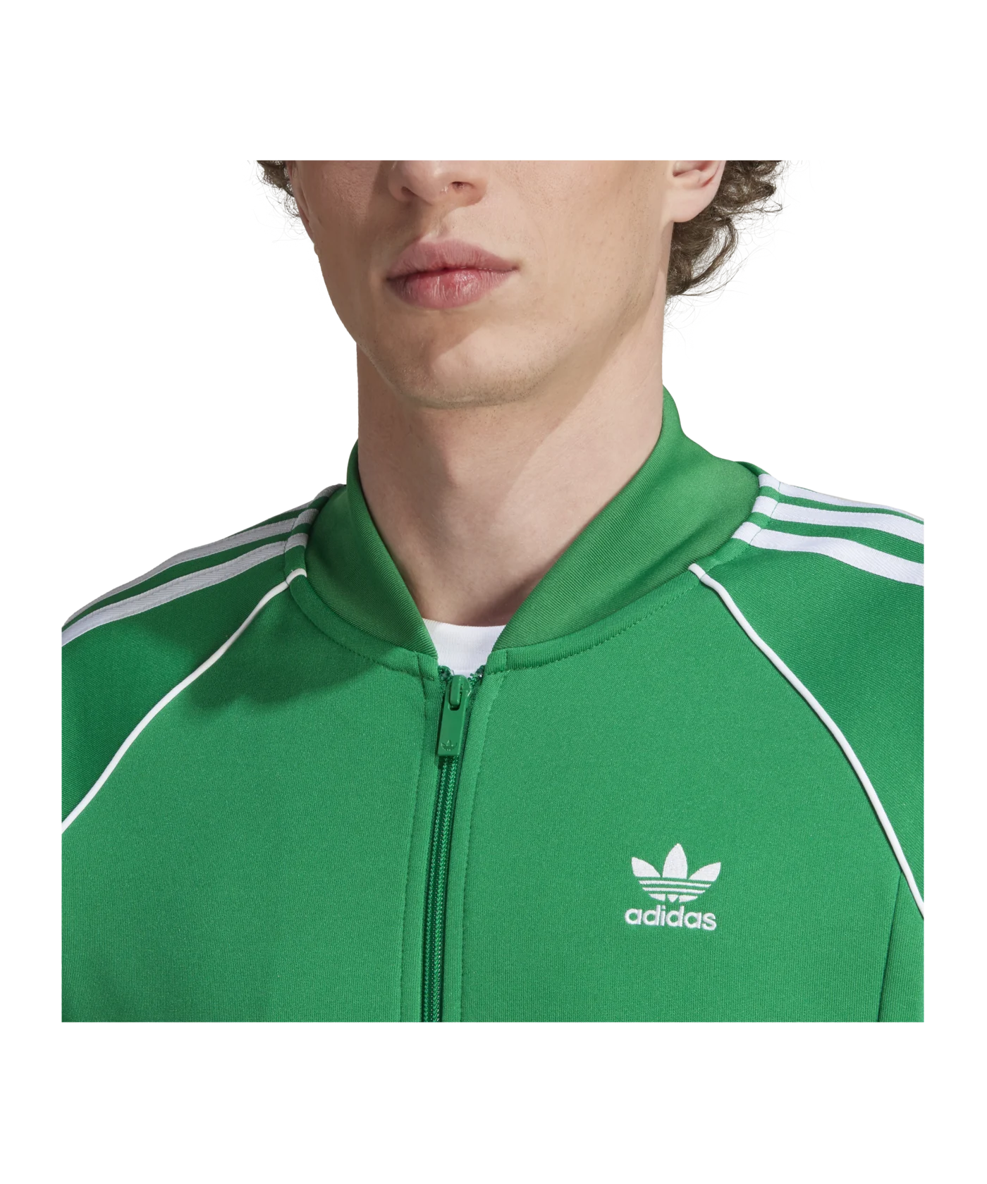 adidas Originals Jacke Grün Weiss
