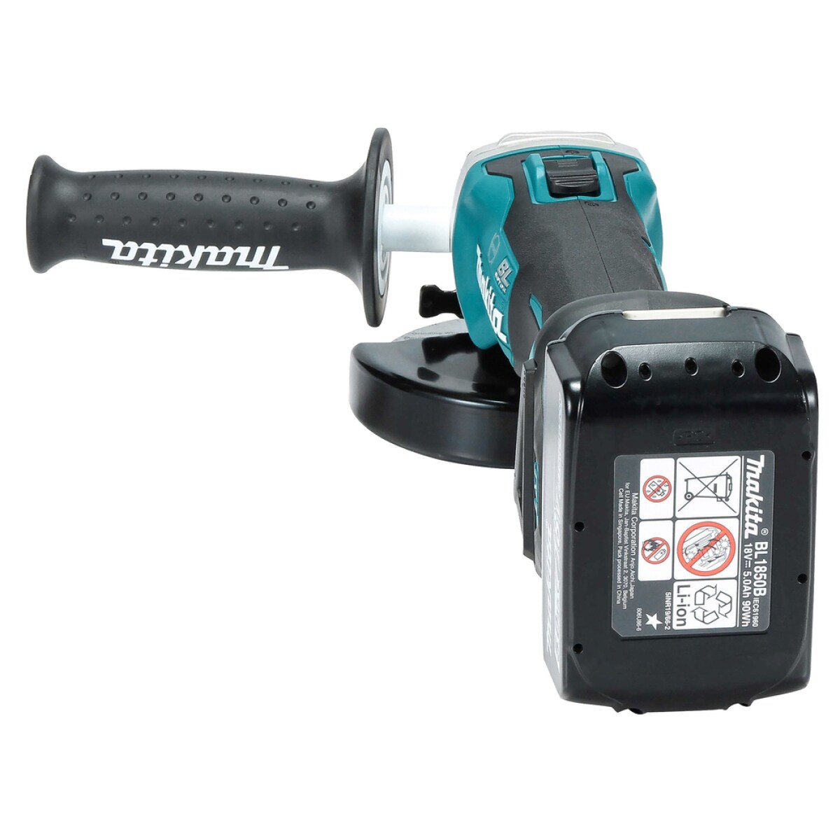 Makita DGA513ZJ Akku-Winkelschleifer + MAKPAC Gr. 3