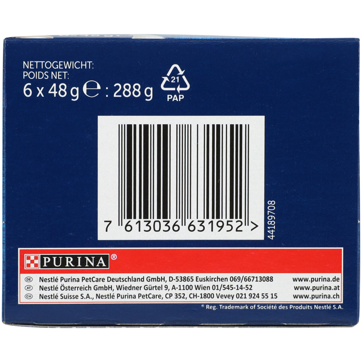 Felix Katzenfutter Soup Fleisch assortiert 6x48g