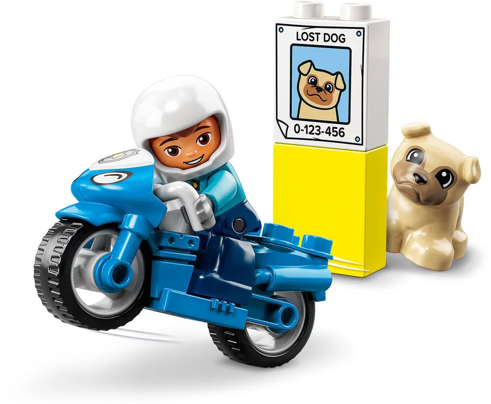 LEGO®DUPLO®MA VILLE 10967 - LA MOTO DE POLICE