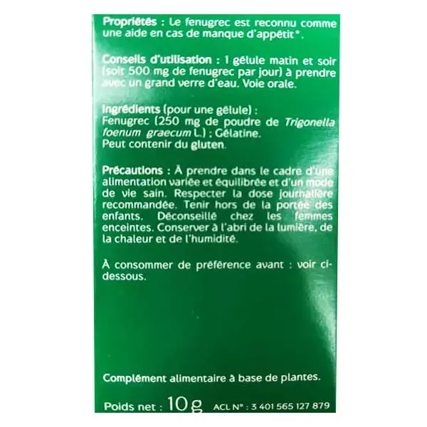 Naturaactive Feno-grego 30 cápsulas