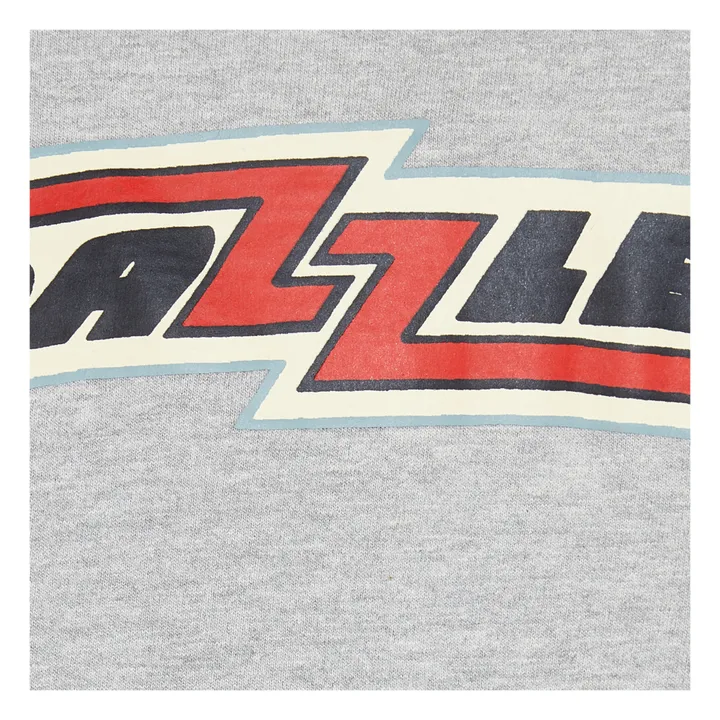 Bellerose Hoodie Conij Coton Bio | Gris chiné