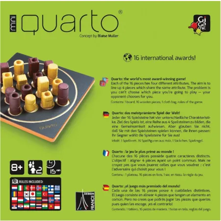 Asmodee Gigamic Quarto mini
