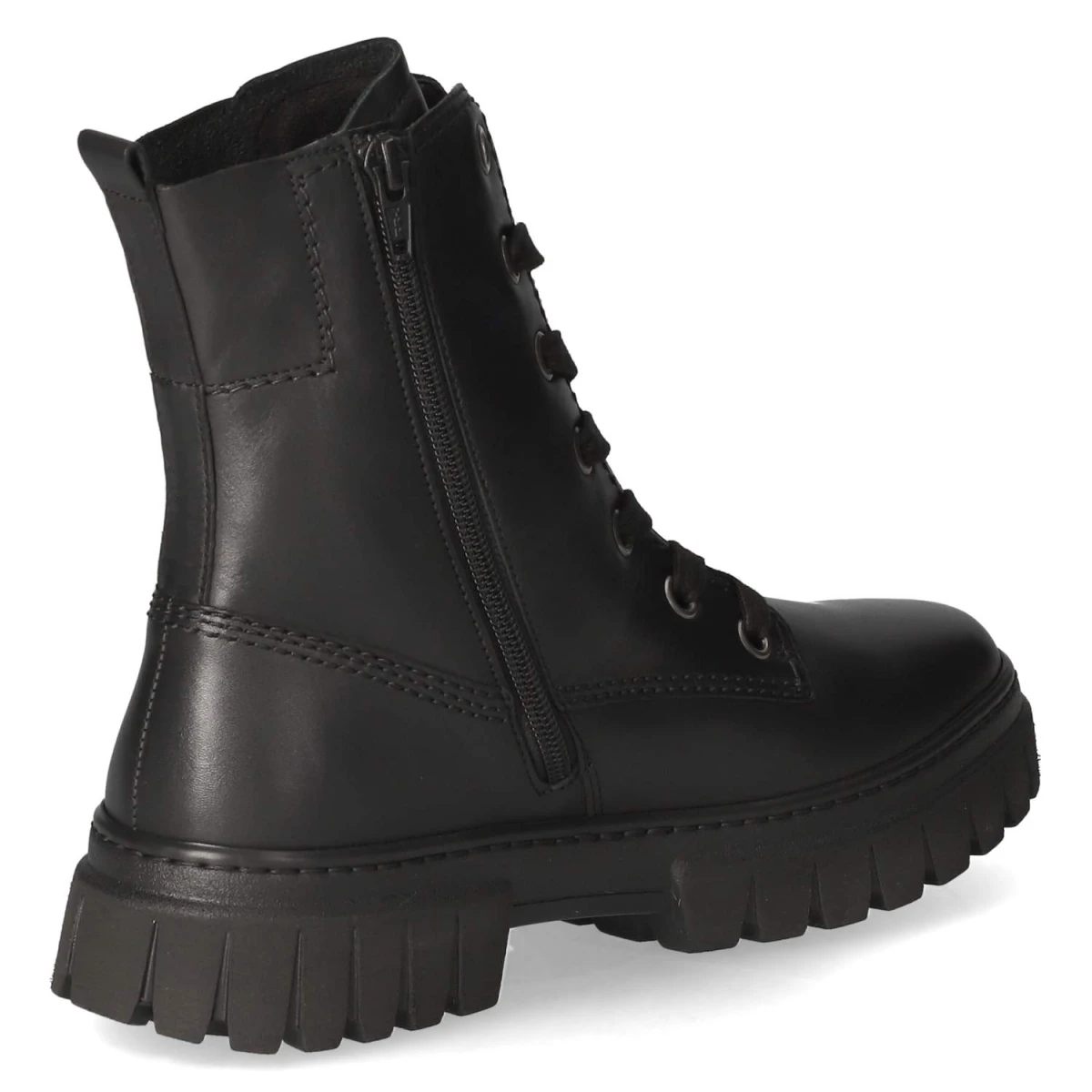 GaborSchnürstiefeletten - schwarz (Micro)