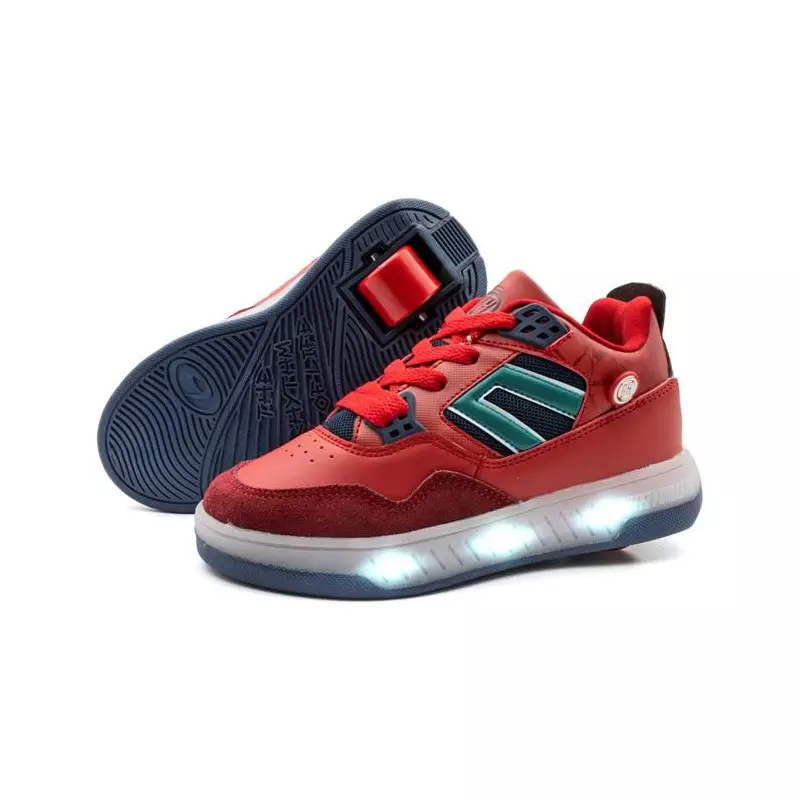 Chaussures à roulettes BREEZY ROLLERS Light Beam Red/Blue