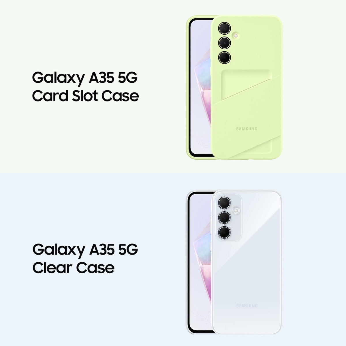 Samsung Galaxy A35 5G smarttelefon 6/128GB (lyseblå)
