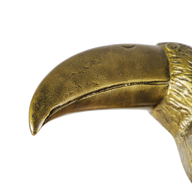 Vintage wandlamp messing - Tucan