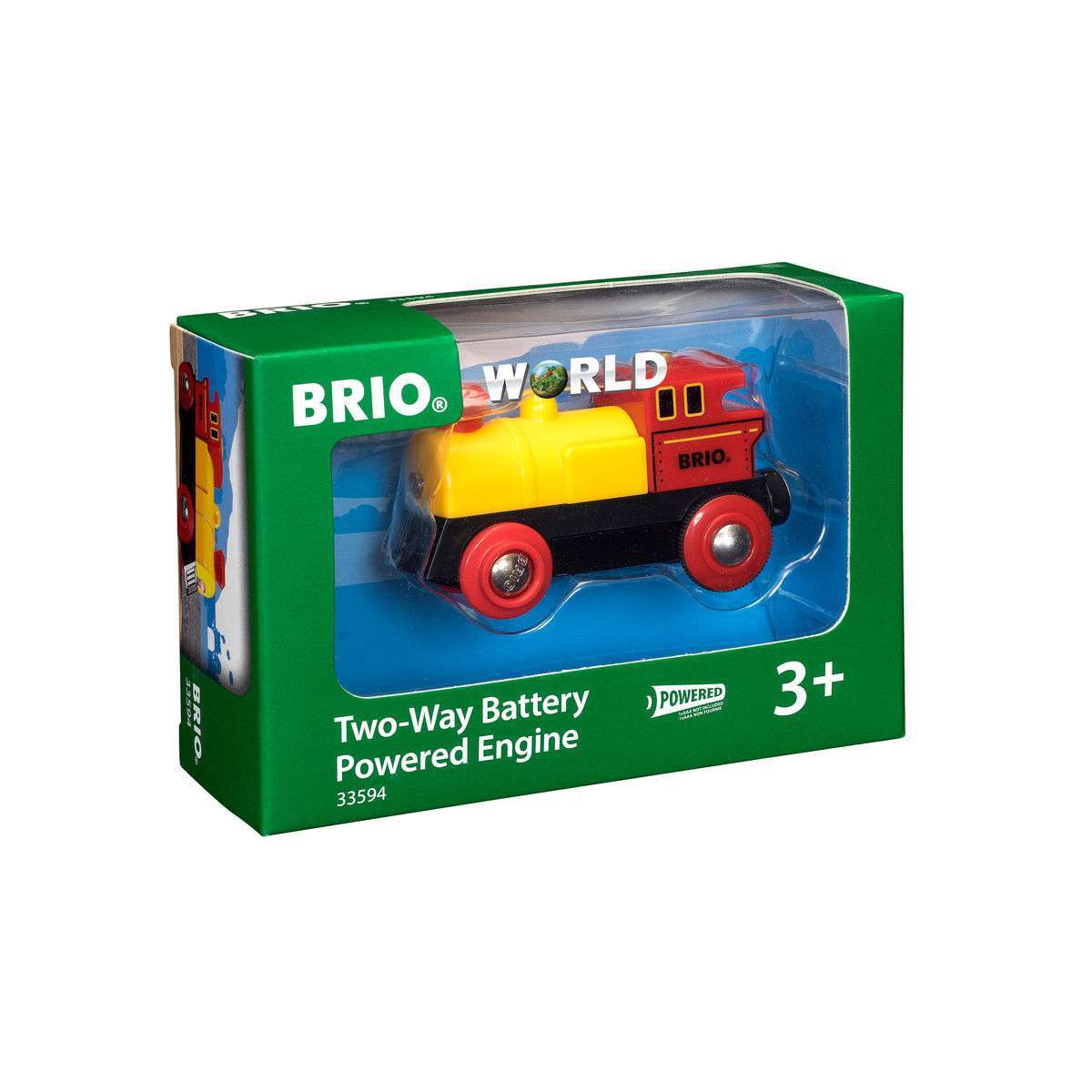 BRIO Spiel Gelbe Batterielok