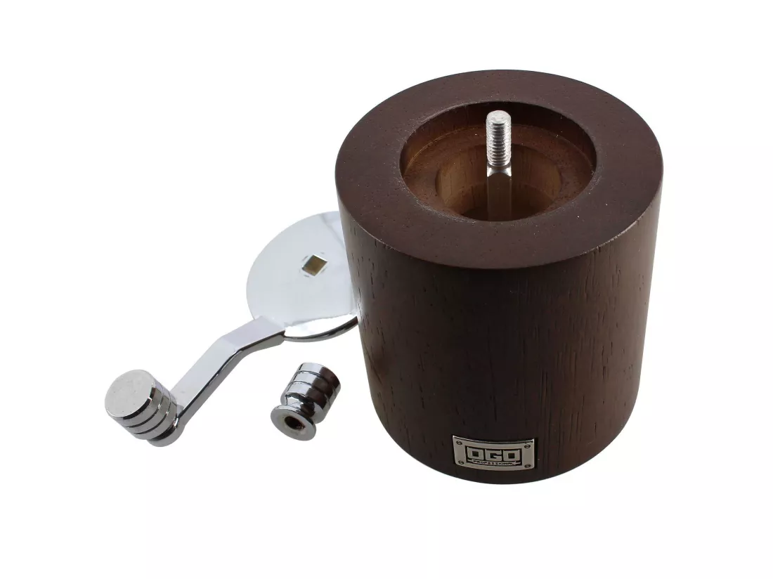 Ogo Living - Moulin A Poivre A Manivelle Inox 9cm